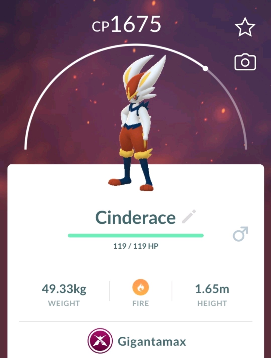 Pokemon Gigantamax Cinderace Go TD Pokemon Gigantamax Cinderace Go TD