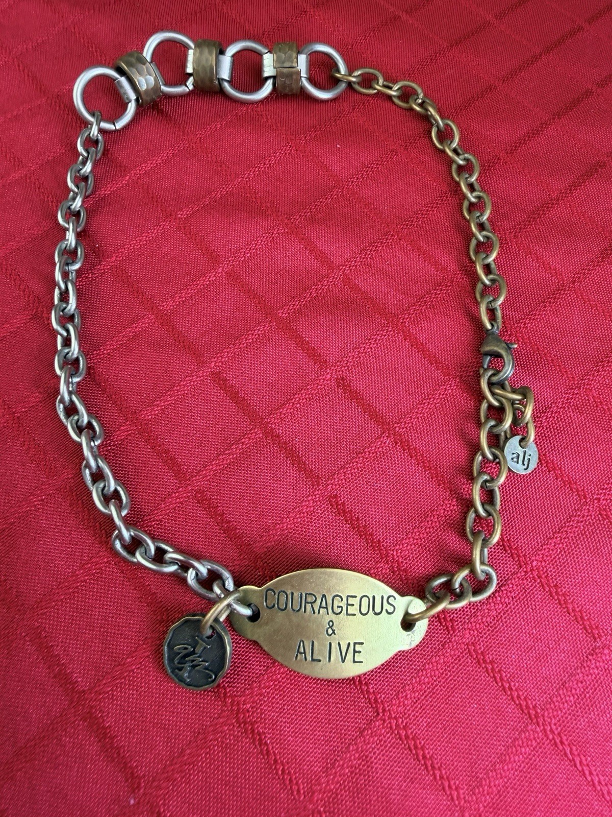 Rare Disney ALJ Mary Poppins 17 Cherry Tree Lane Courageous Alive Necklace 17” Rare Disney ALJ Mary Poppins 17 Cherry Tree Lane Courageous Alive Necklace 17”