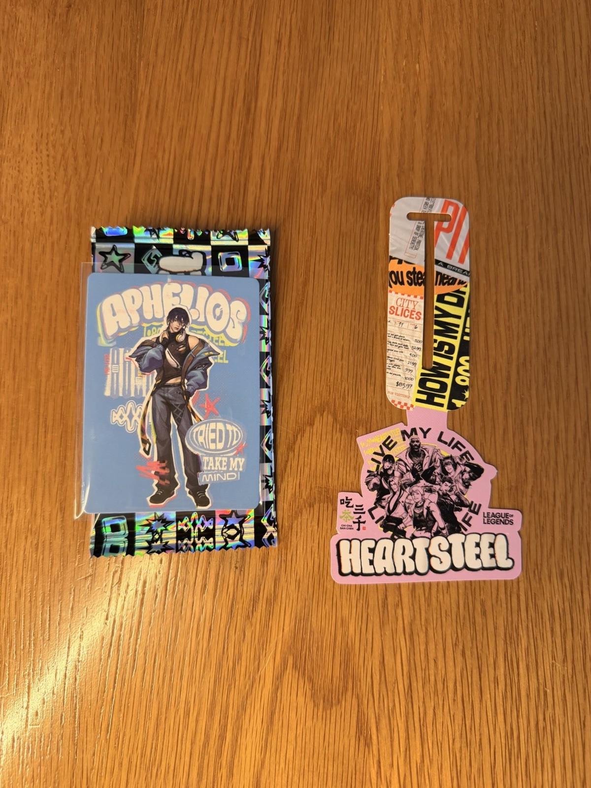 *APHELIOS* Heartsteel League of Legends Photocard Holo Pack Chi Cha x Riot Games