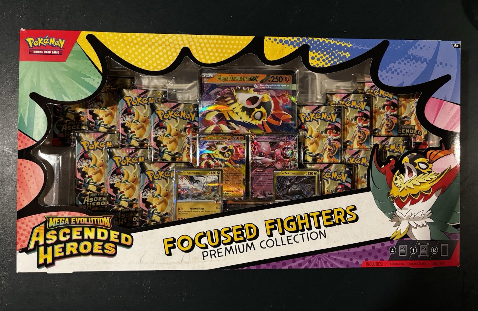 Pokemon TCG Ascended Heroes Focused Fighters Premium Collection Box x2 Sealed Pokemon TCG Ascended Heroes Focused Fighters Premium Collection Box x2 Sealed