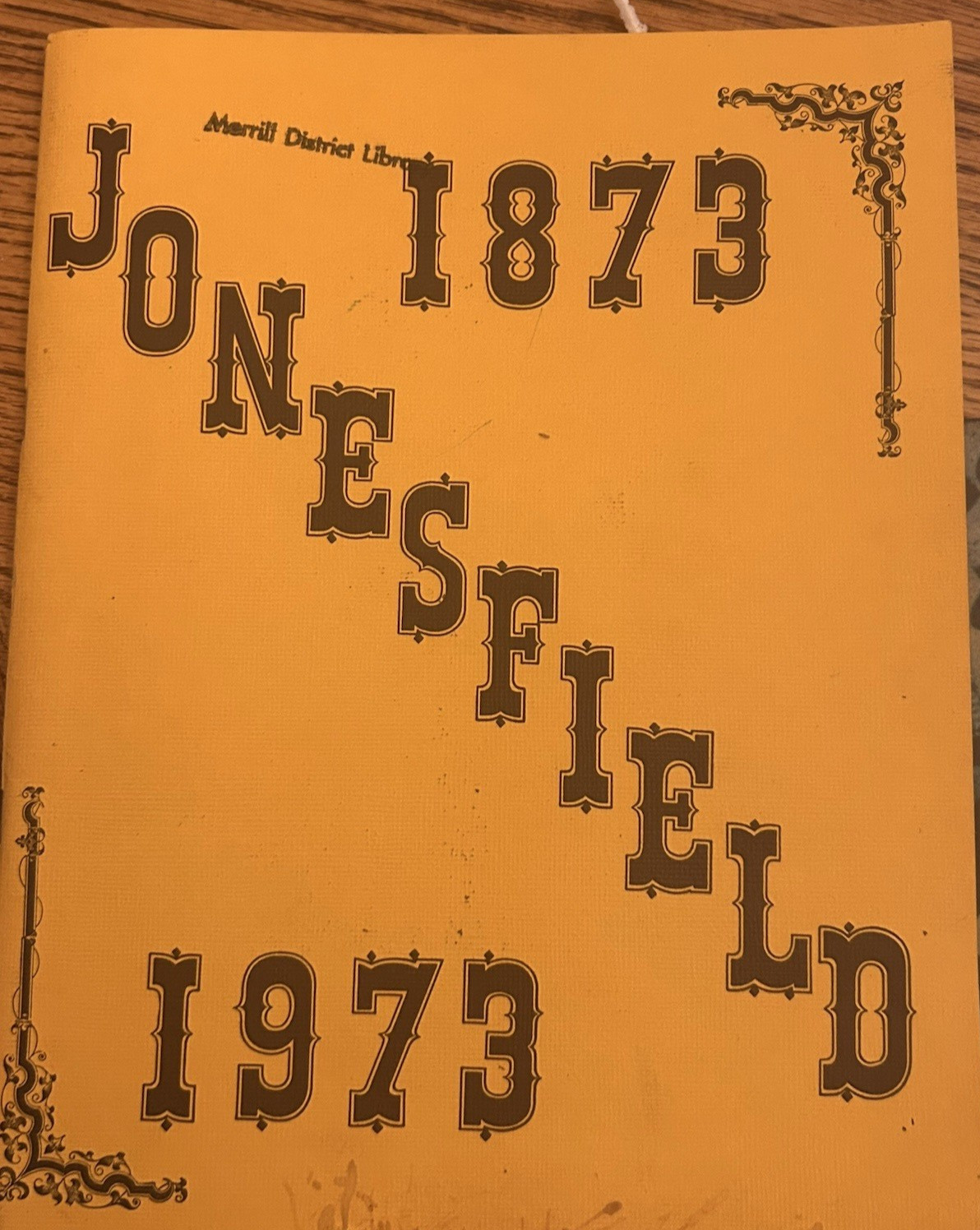 VINTAGE 1873-1973 JONESFIELD TOWNSHIP MICHIGAN CENTENNIAL BOOK MERRILL HISTORY VINTAGE 1873-1973 JONESFIELD TOWNSHIP MICHIGAN CENTENNIAL BOOK MERRILL HISTORY