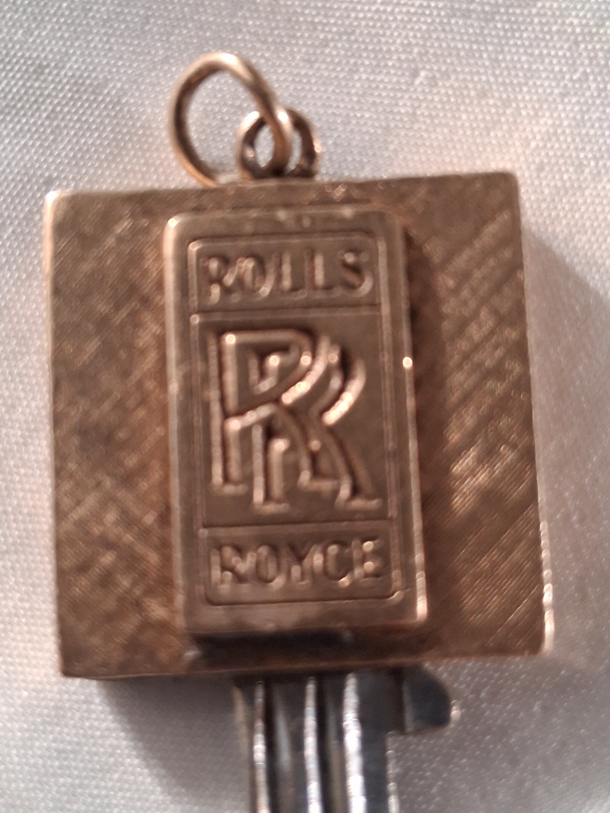 Vintage 14k Gold Rolls Royce Key Cover