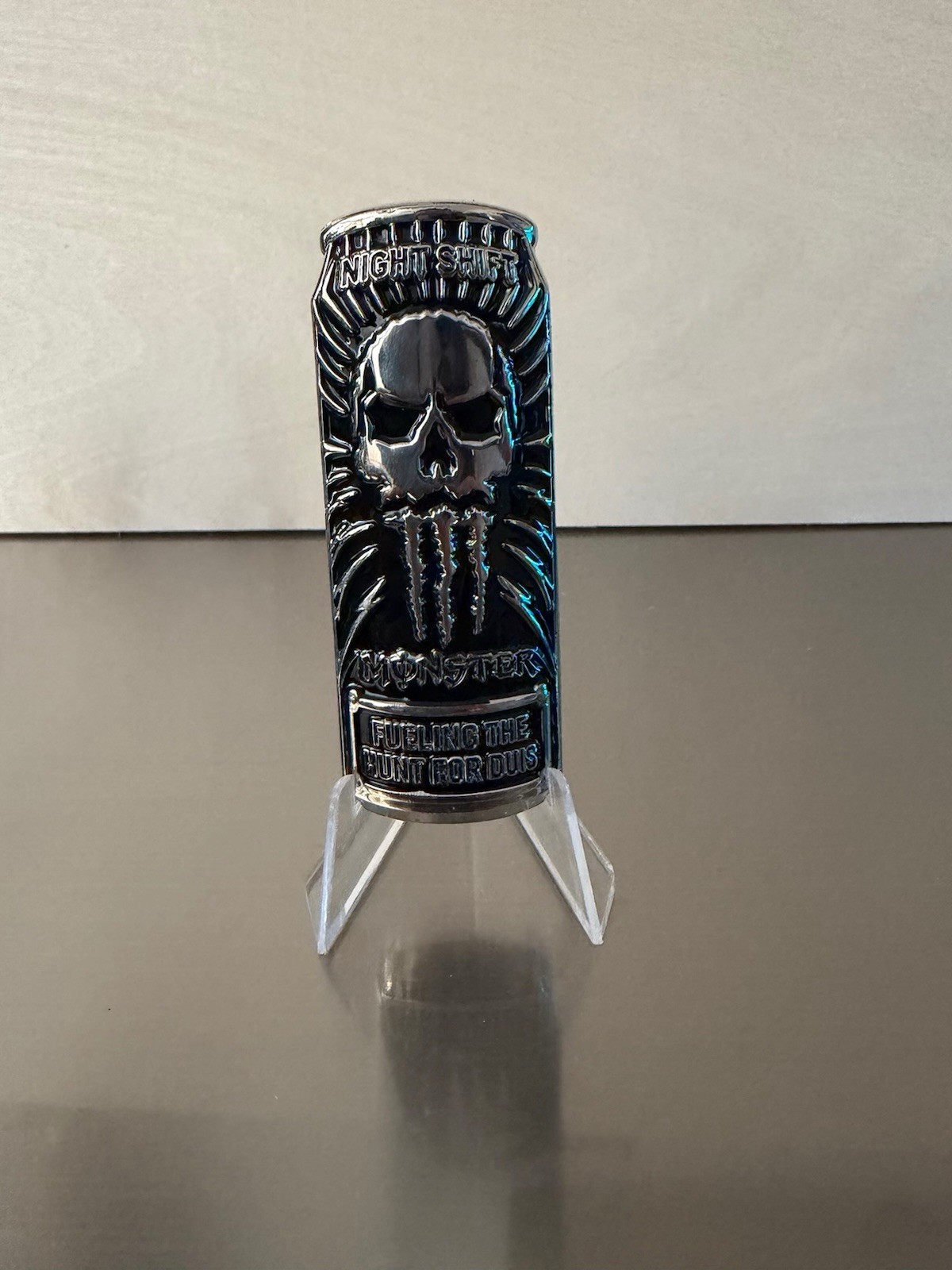 Monster Can DUI Challenge Coins (black) Not Serialized Monster Can DUI Challenge Coins (black) Not Serialized