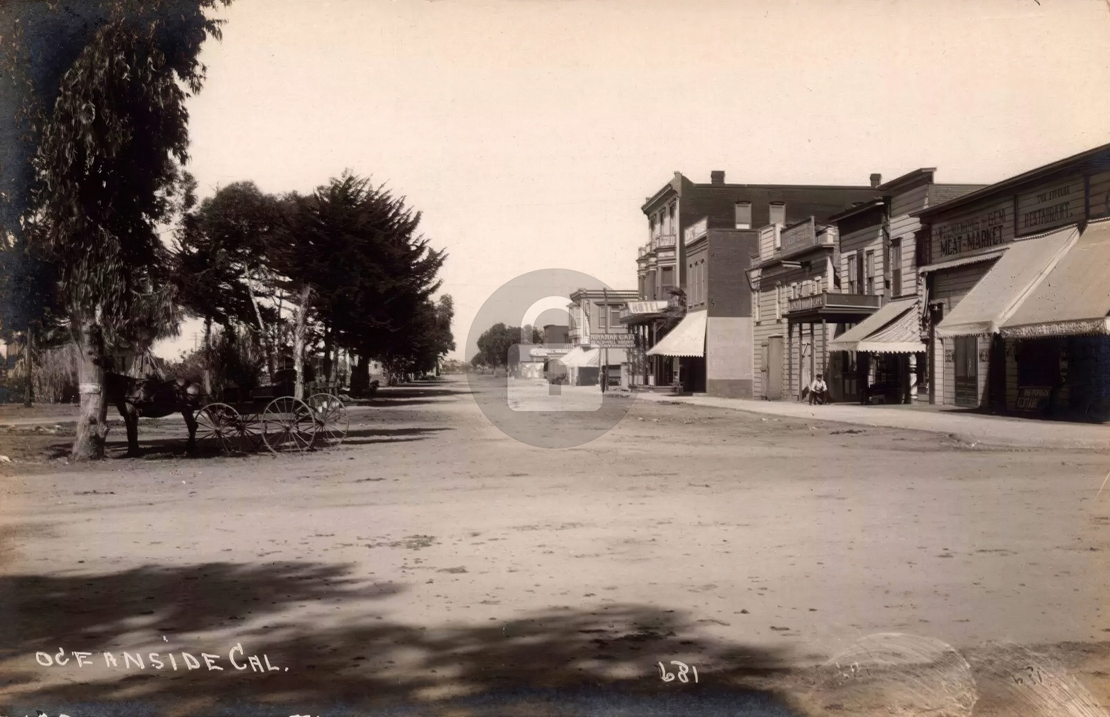 Oceanside CA California Street View Store Fronts 1910s RPPC Photo Postcard COPY Oceanside CA California Street View Store Fronts 1910s RPPC Photo Postcard COPY