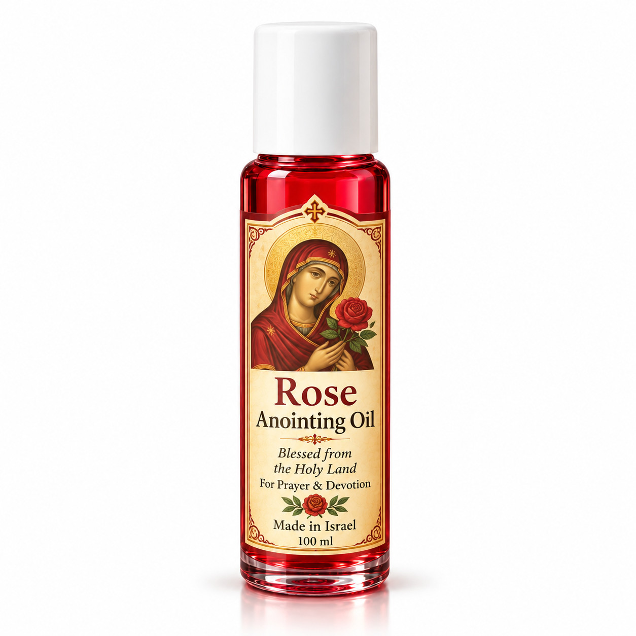 Mary Magdalene Rose Scent Nard Anointing Oil 100ml Jerusalem Holy Land