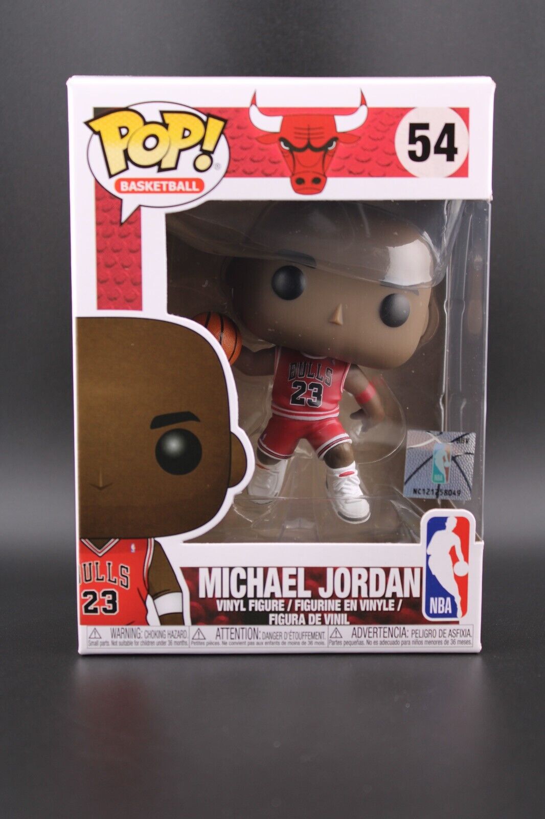MICHAEL JORDAN - NBA CHICAGO BULLS #54