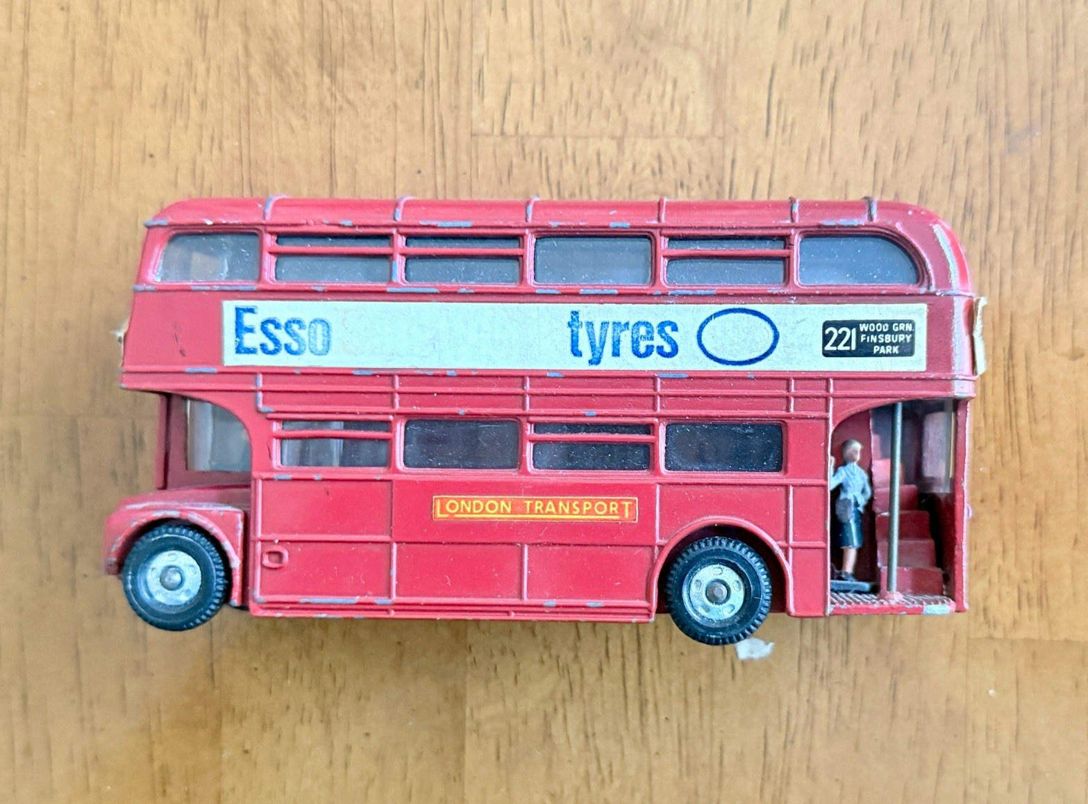 Dinky Toys Routemaster Bus London Transport No. 289 Red Diecast King's Cross Dinky Toys Routemaster Bus London Transport No. 289 Red Diecast King's Cross