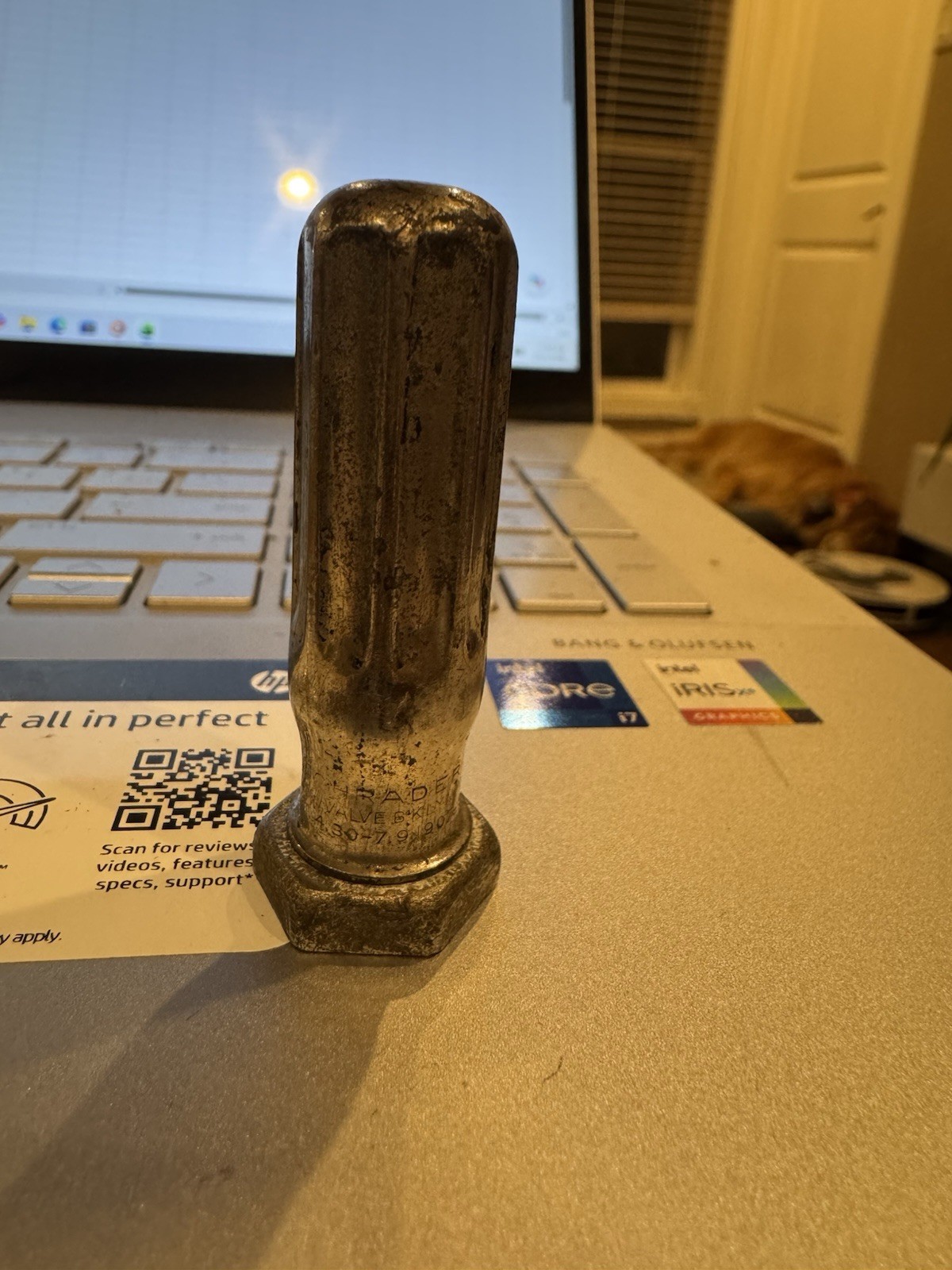 Antique  1900s Tire  Automobile & Truck Tire  Brass Valve Stem Cap