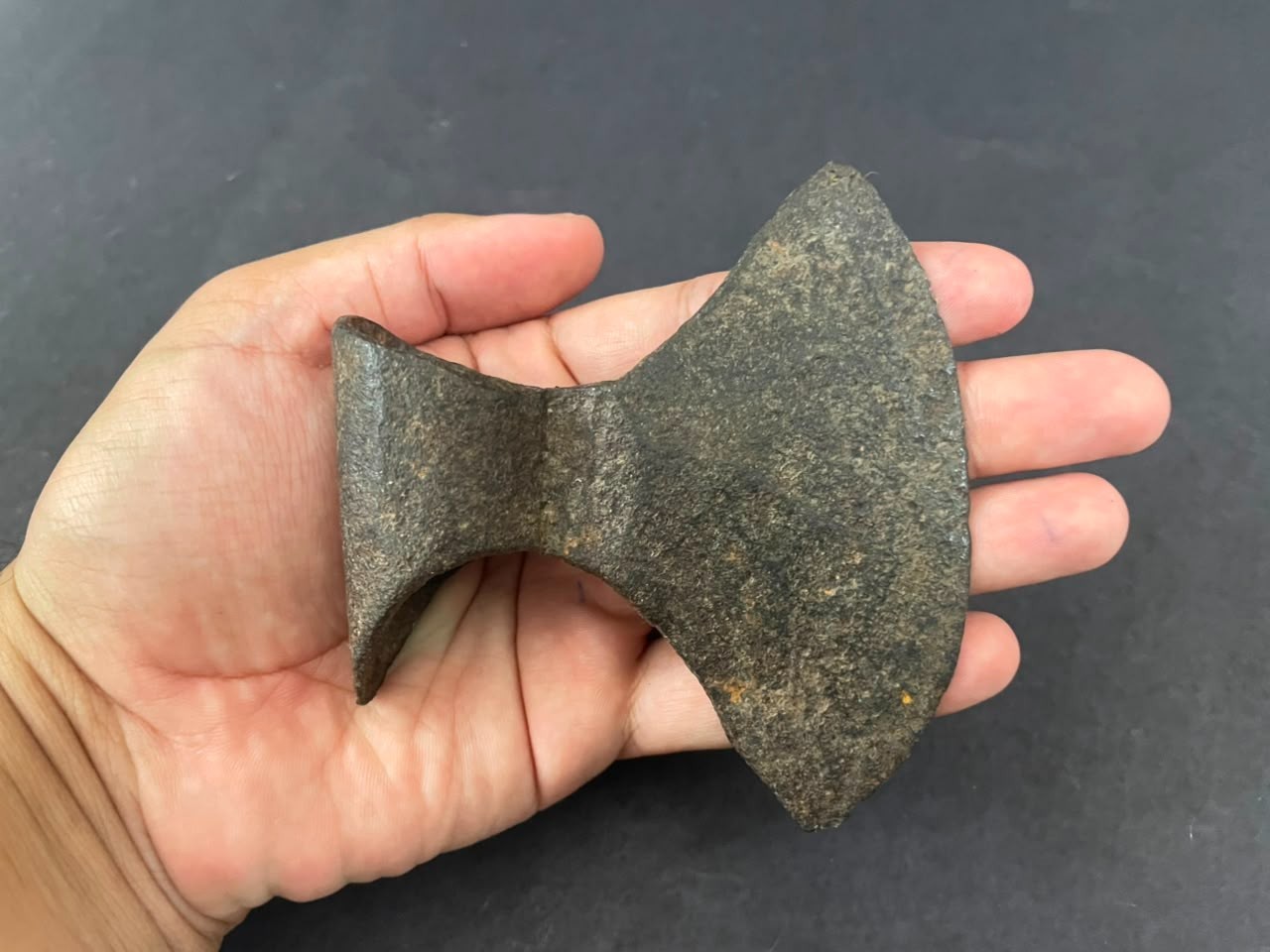 Old Vintage Hand Forged Rustic Iron Axe Hatchet / Axe Head Wood Cutter Tool PM12