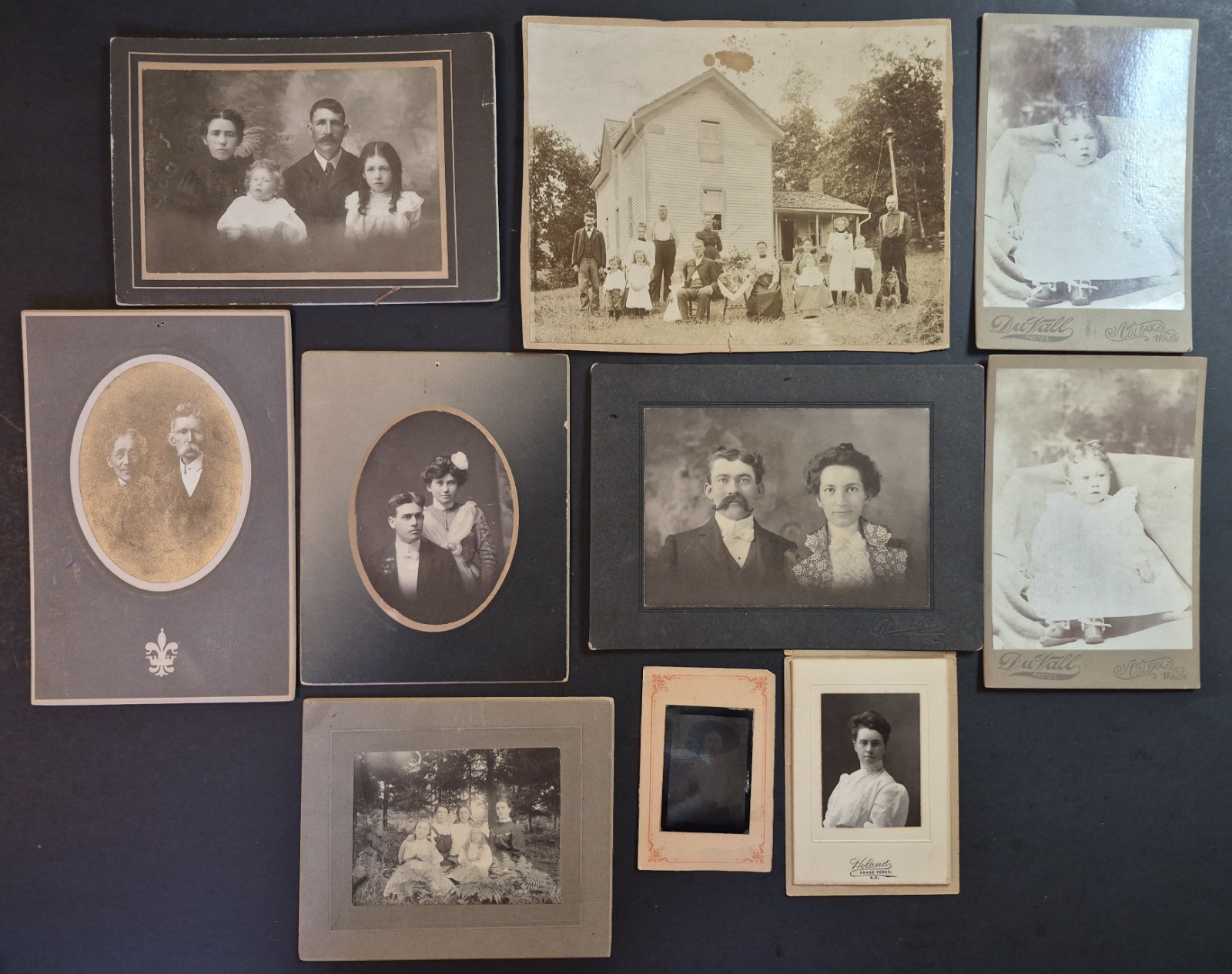Antique Victorian Cabinet Cards Photos 19th Century 1860-1900's Lot of 10 Antique Victorian Cabinet Cards Photos 19th Century 1860-1900's Lot of 10