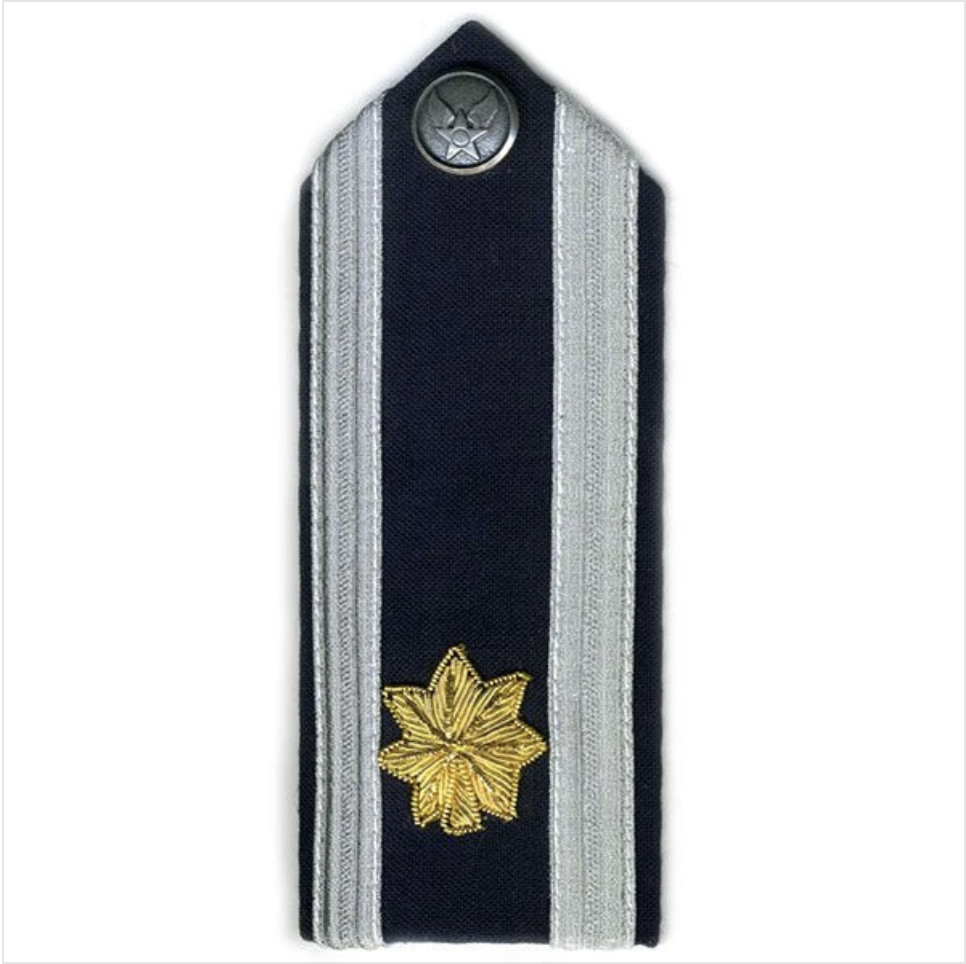 GENUINE U.S. AIR FORCE MESS DRESS SHOULDER BOARD: MAJOR