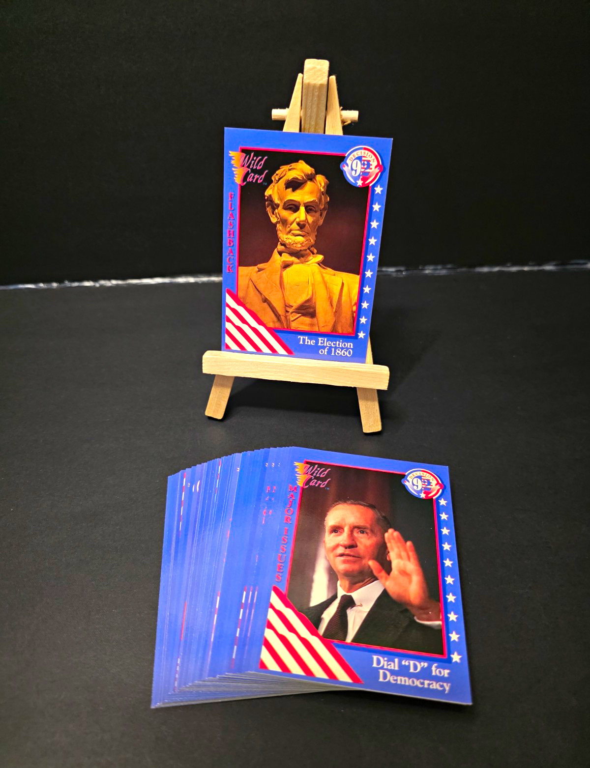 Wild Card Decision \'92 Card Political/History Non-Sport Card Lot #33 #58 1992
