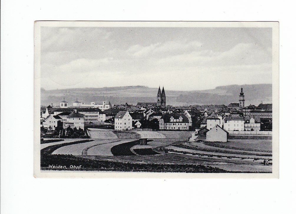 Ancient Ak Pastures Upper Palatinate Partial View Church Panorama 1938 36 Ancient Ak Pastures Upper Palatinate Partial View Church Panorama 1938 36