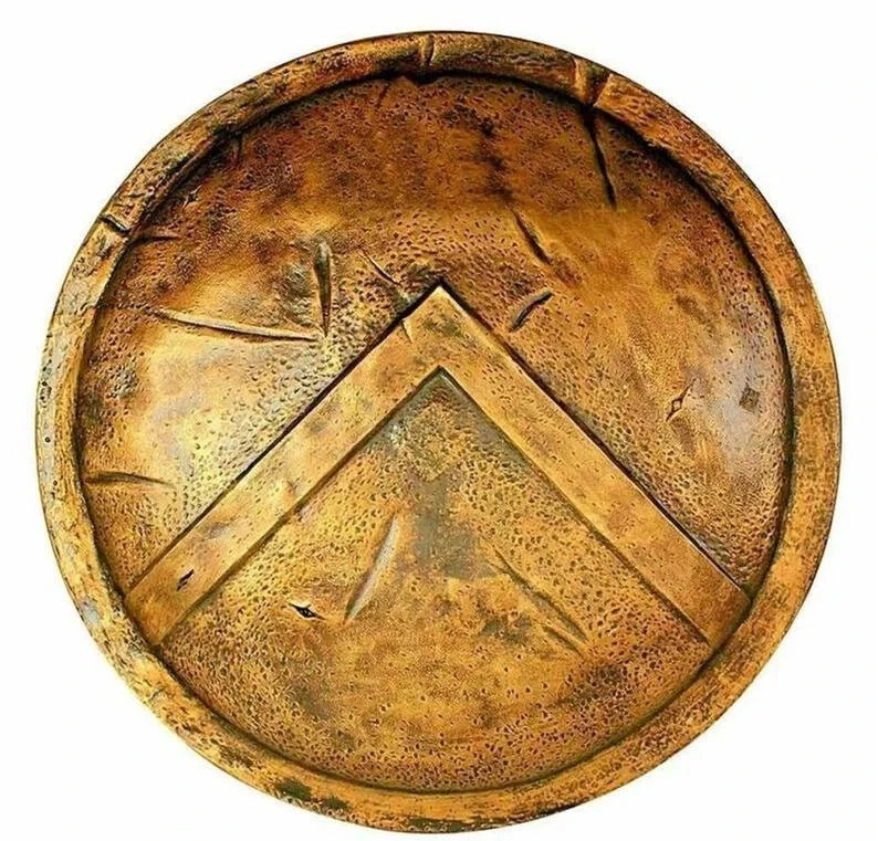 Medieval King Of Spartaa Shield , Authentic 300 Movie Inspired Leonidas Shield ,