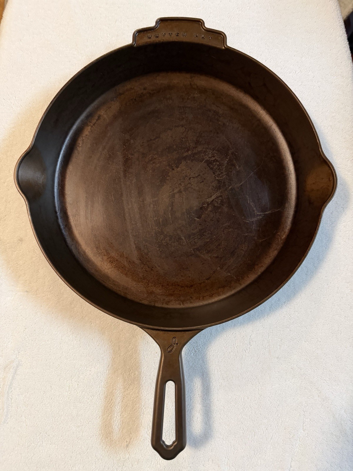 Butter Pat 12” Cast Iron Skillet Butter Pat 12” Cast Iron Skillet