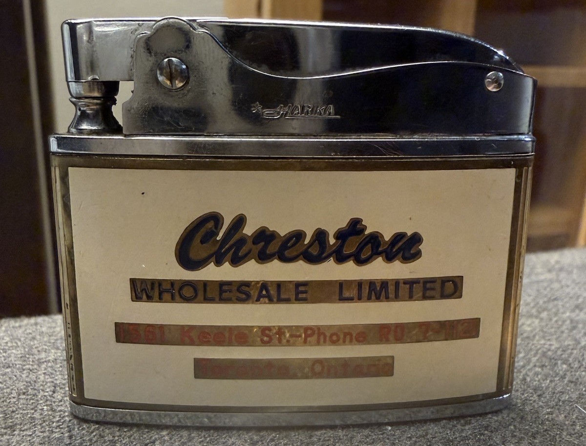 Vintage 50’s Harika Lighter -Chreston Wholesale Toronto -Hotel/Restaurant Supply Vintage 50’s Harika Lighter -Chreston Wholesale Toronto -Hotel/Restaurant Supply