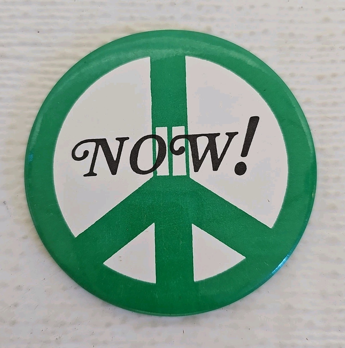  Peace Now Green Peace Sign 3