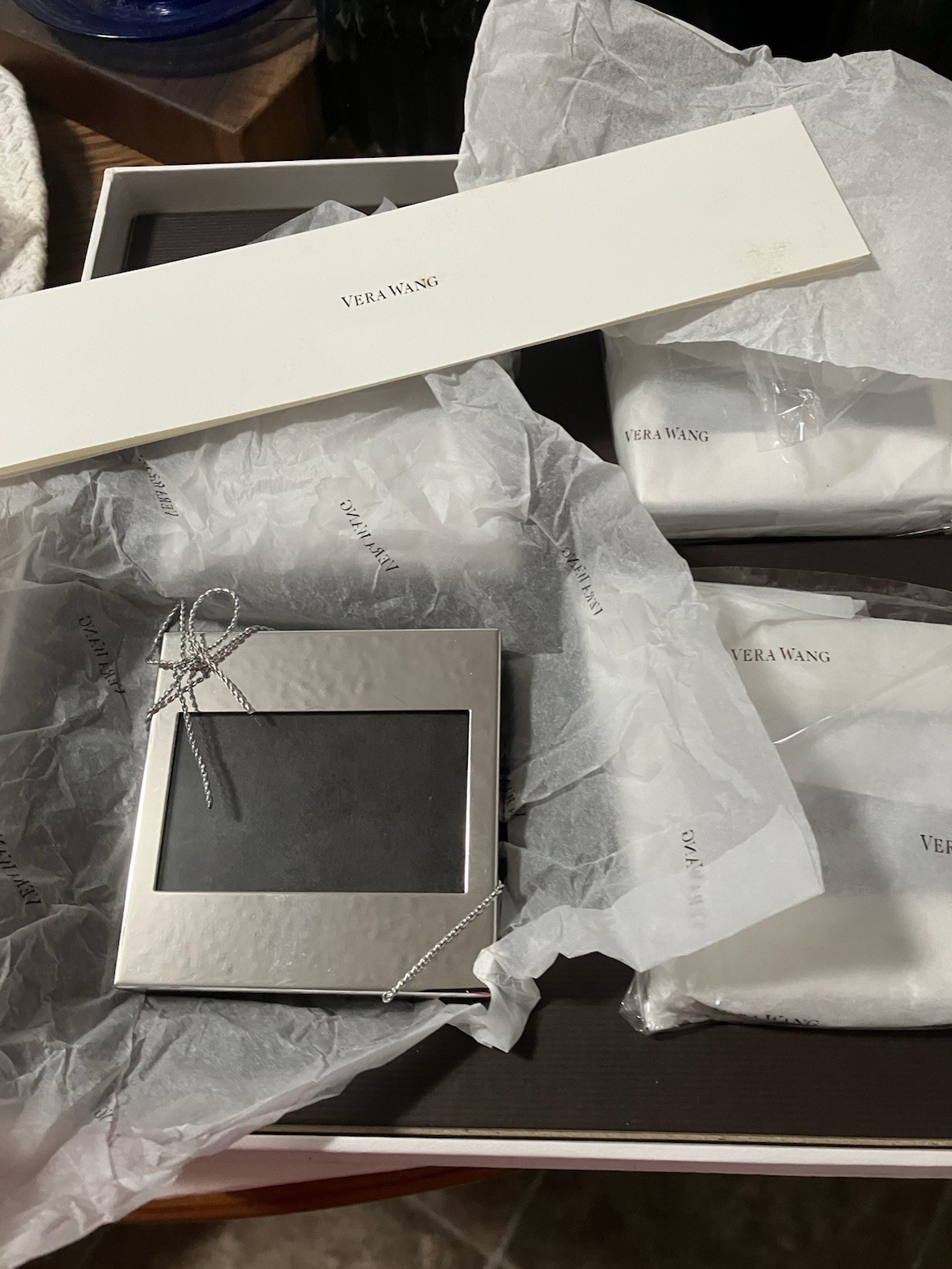 Wedgwood Vera Wang Love Knots Photo Frame Box Of 4 Wedgwood Vera Wang Love Knots Photo Frame Box Of 4
