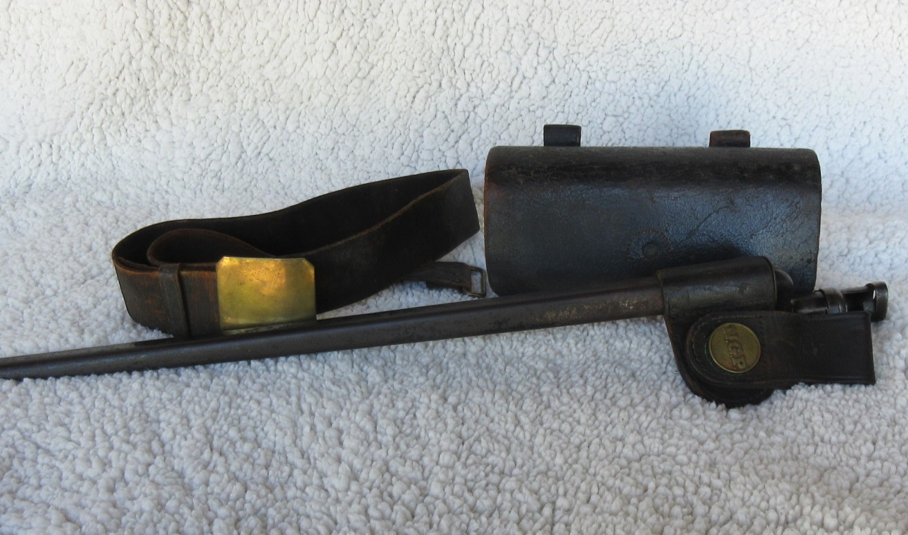 U.S. Model 1873 Springfield Trapdoor NGP Bayonet & Scabbard Indian Wars U.S. Model 1873 Springfield Trapdoor NGP Bayonet & Scabbard Indian Wars