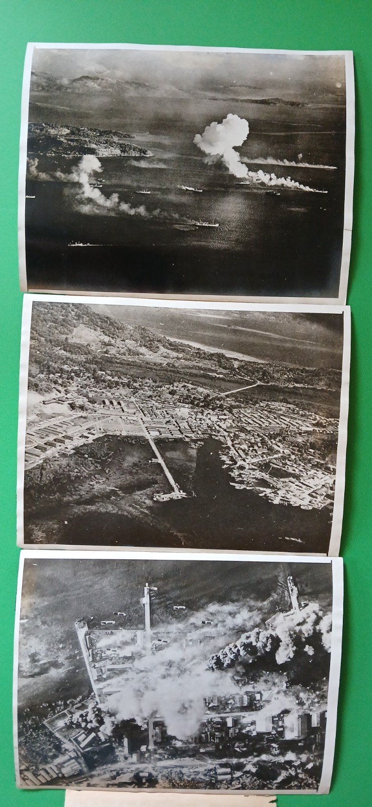 3 Original WW2 9X7 Photos Navy Planes Attack Truk Submitted By Joe Rosenthal-jjr 3 Original WW2 9X7 Photos Navy Planes Attack Truk Submitted By Joe Rosenthal-jjr