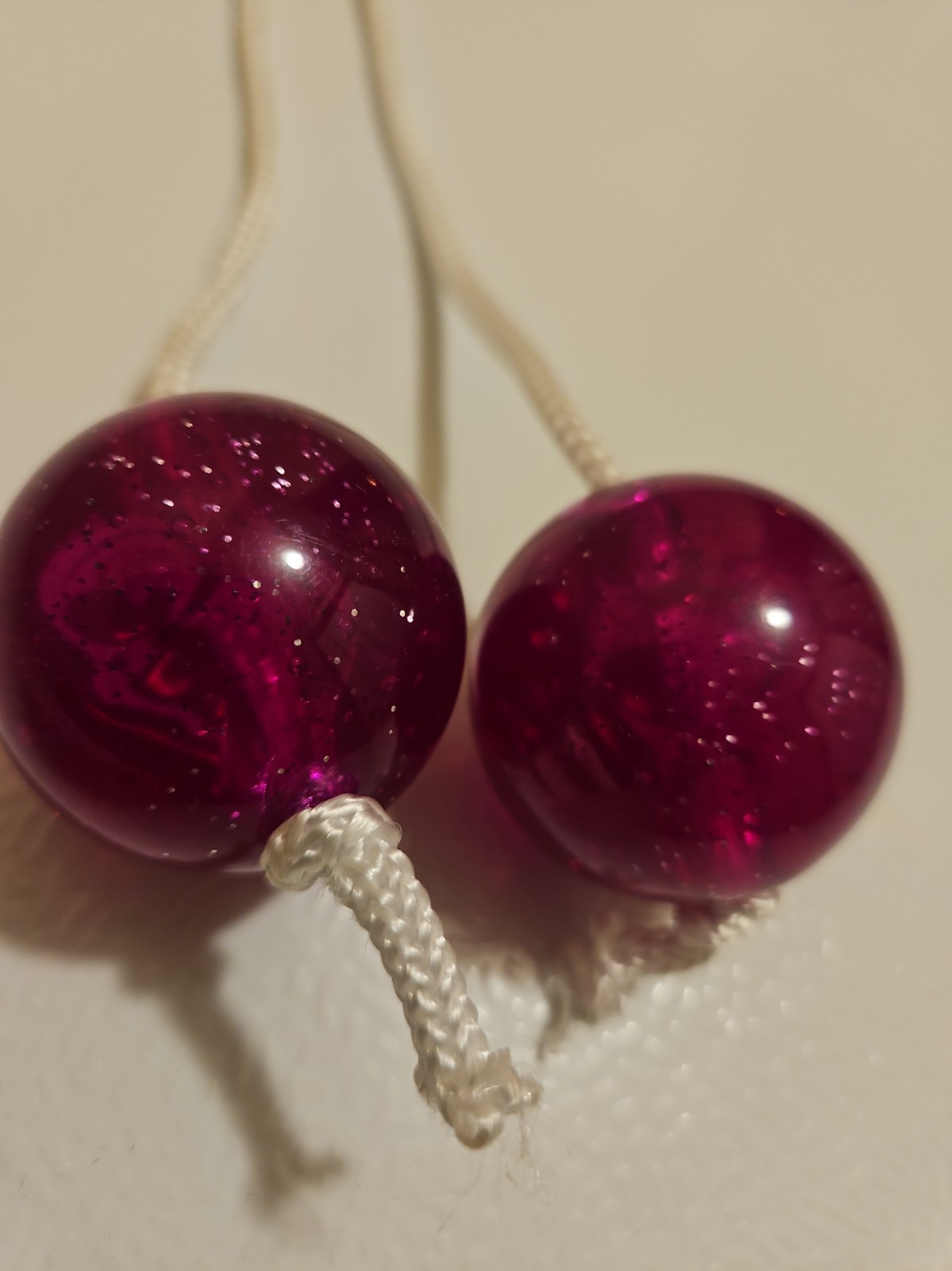 Vintage 1970s Clacker Balls - Retro Nostalgia Memorabilia Display Piece