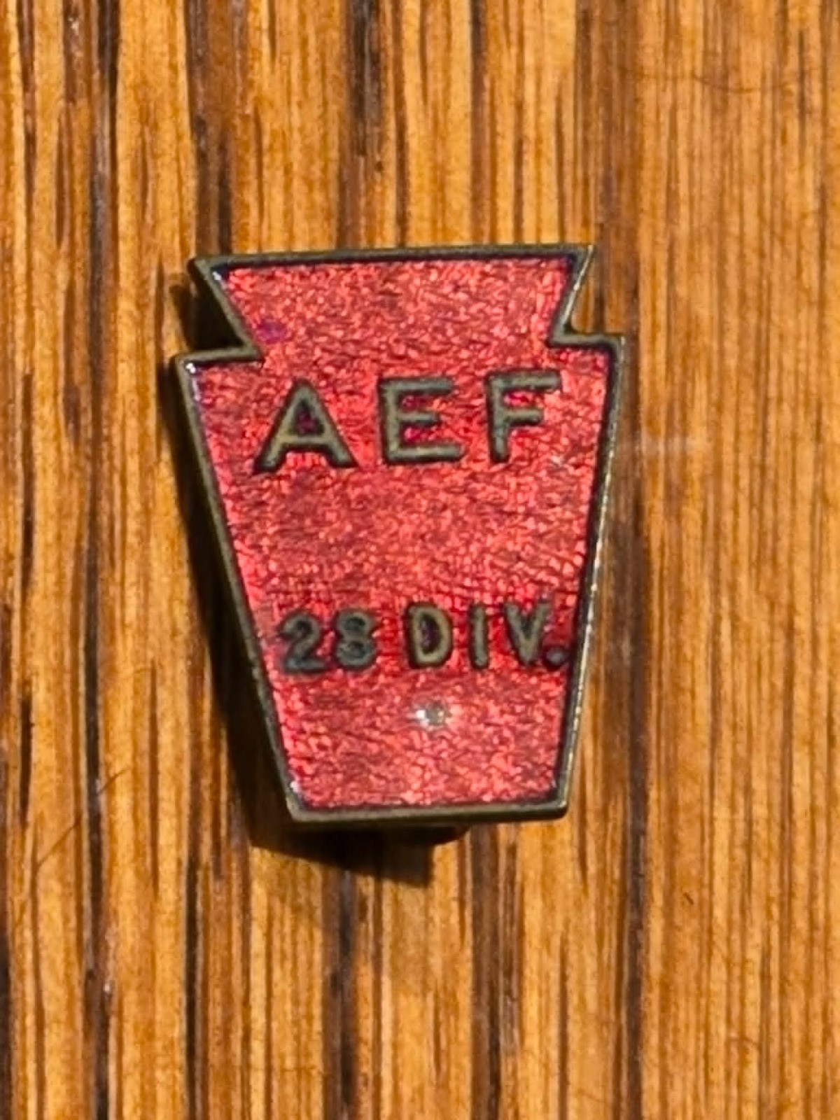 Original WW1 28th Division Pin