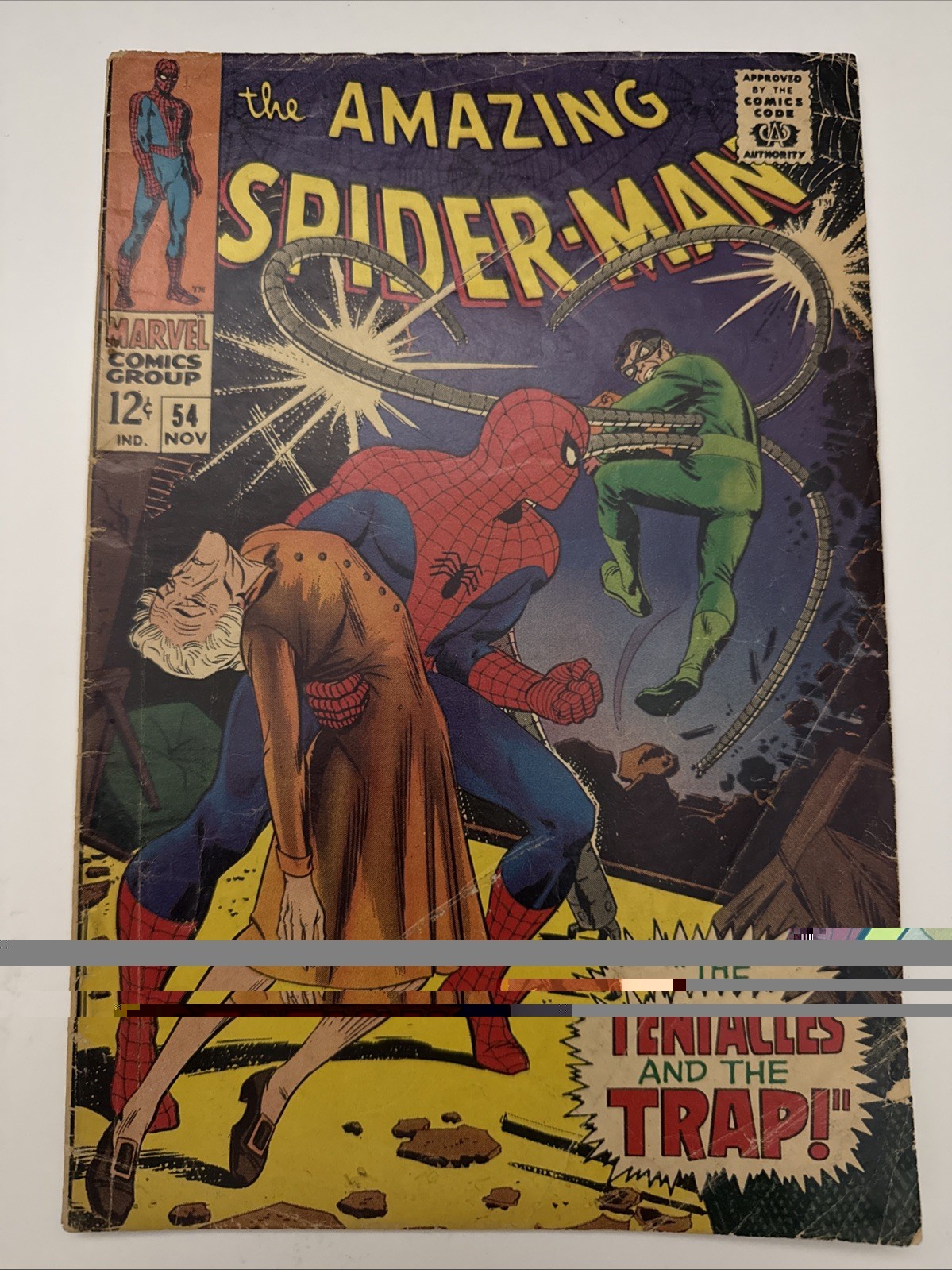 The Amazing Spider-Man #54 (Marvel Comics November 1967) π₯ VG Condition The Amazing Spider-Man #54 (Marvel Comics November 1967) π₯ VG Condition
