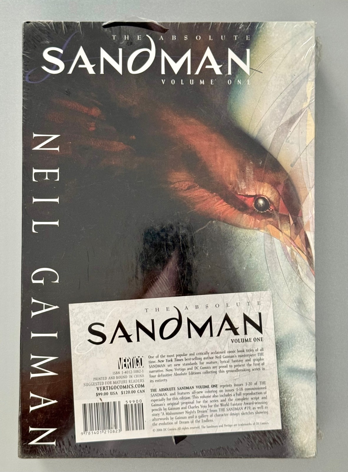 Absolute Sandman Vol. 1 Hardcover SEALED with Slipcase by Neil Gaiman NEW Absolute Sandman Vol. 1 Hardcover SEALED with Slipcase by Neil Gaiman NEW