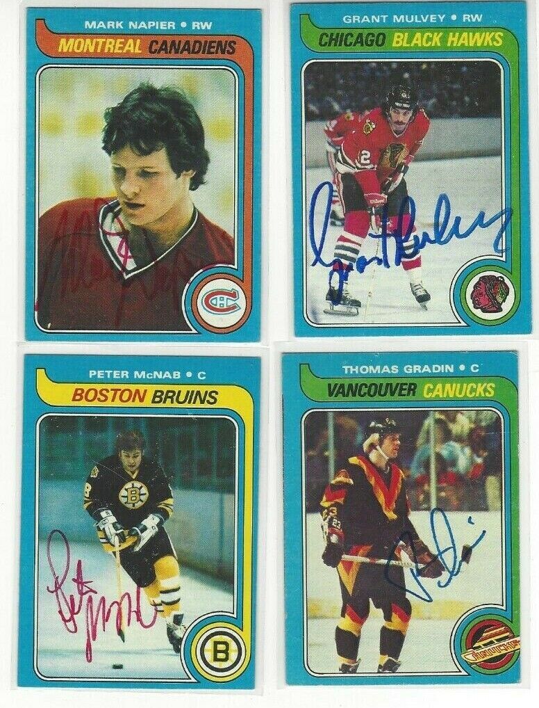 1979-80 Topps #88 Grant Mulvey Hockey Card Chicago Black Hawks