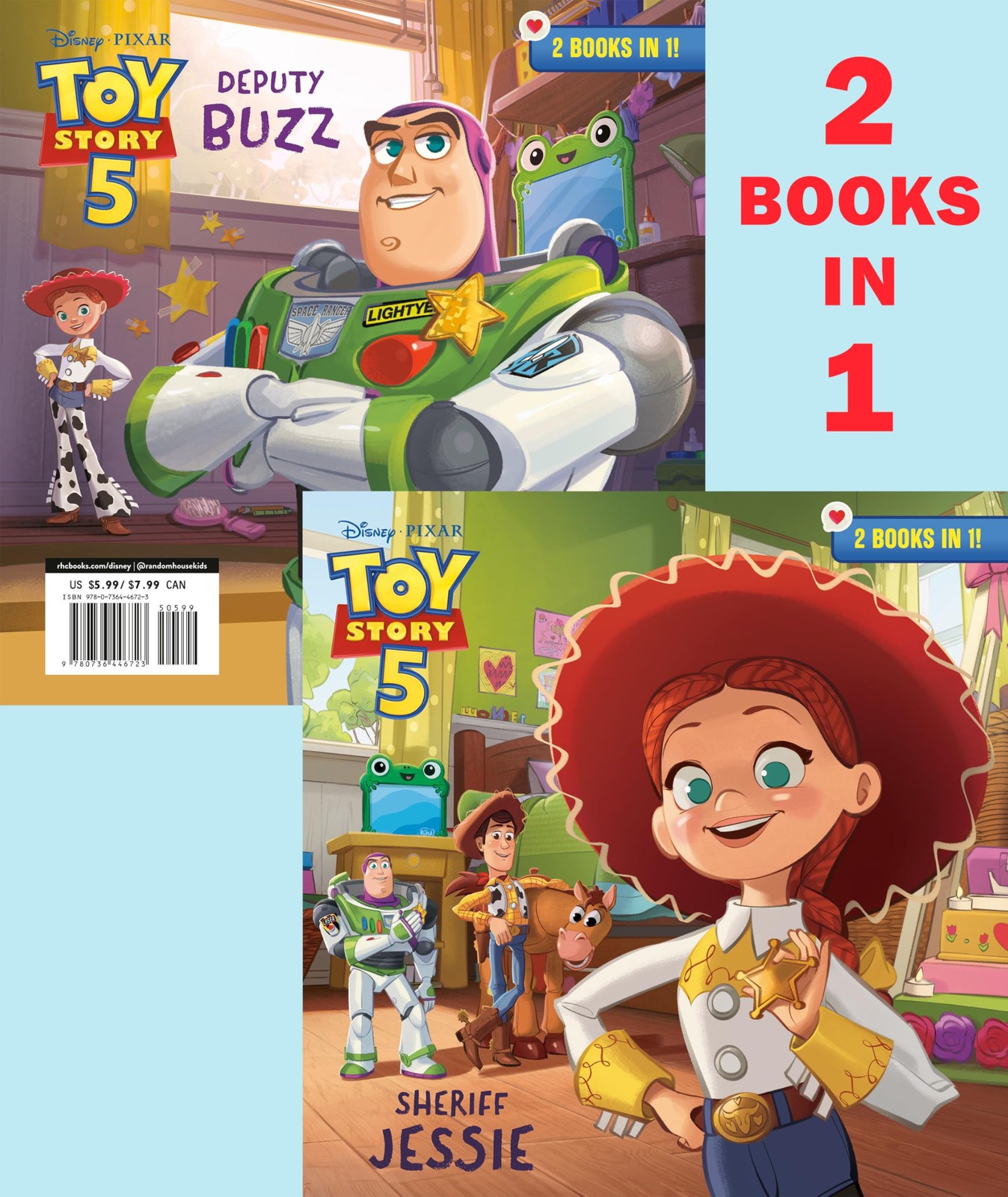 Sheriff Jessie/Deputy Buzz (Disney/Pixar Toy Story 5) (Pictureback) Sheriff Jessie/Deputy Buzz (Disney/Pixar Toy Story 5) (Pictureback)