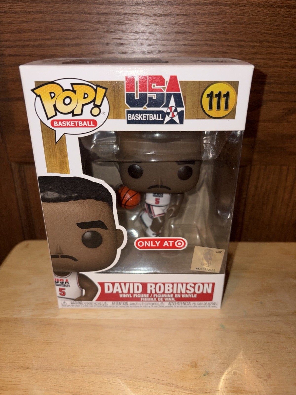 Funko Pop Vinyl: David Robinson - Team USA Target Exclusive #111