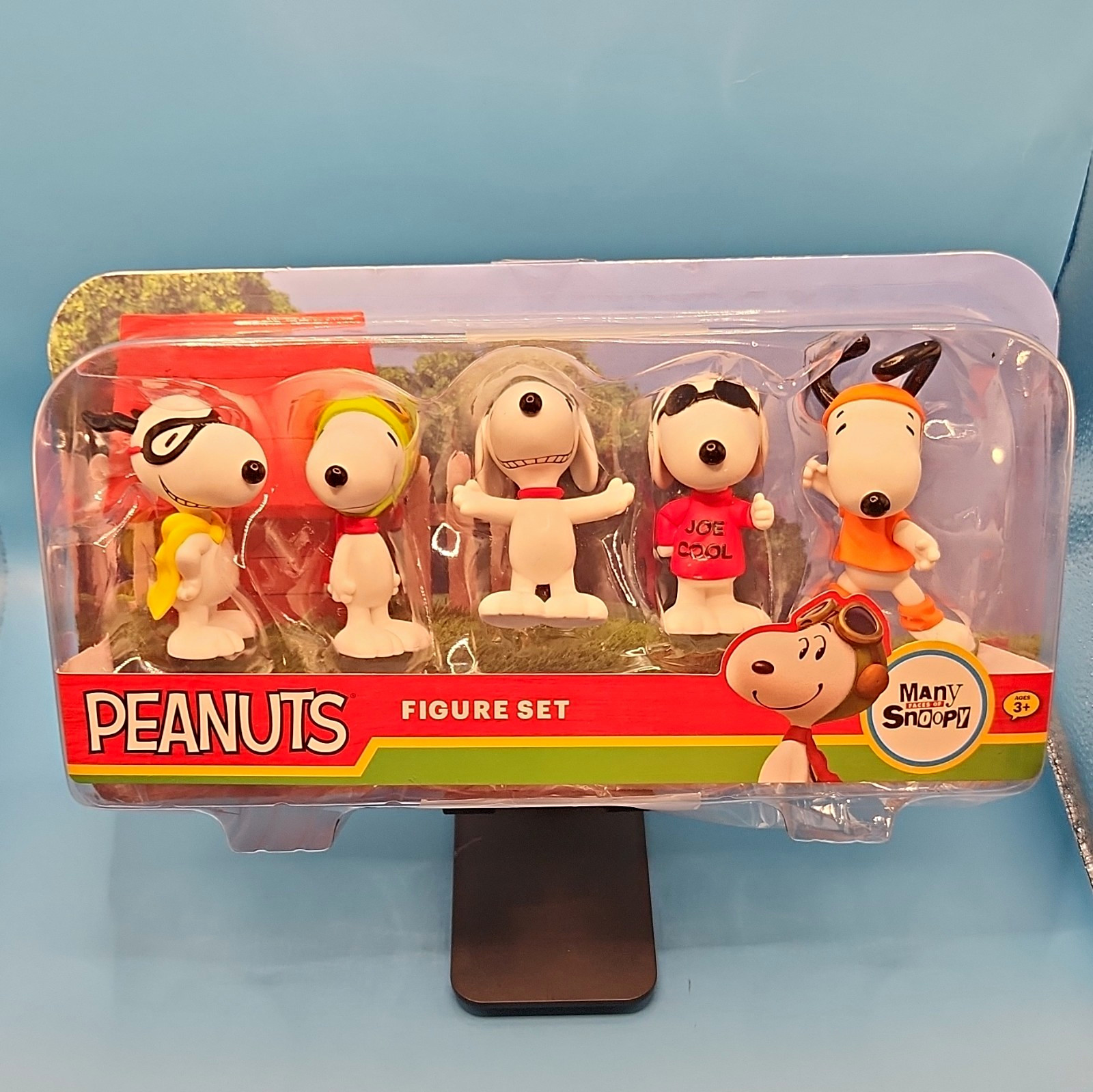 New unopened Just Play Peanuts Many Faces of Snoopy 5-Pack Figures 2016 Plastic New unopened Just Play Peanuts Many Faces of Snoopy 5-Pack Figures 2016 Plastic