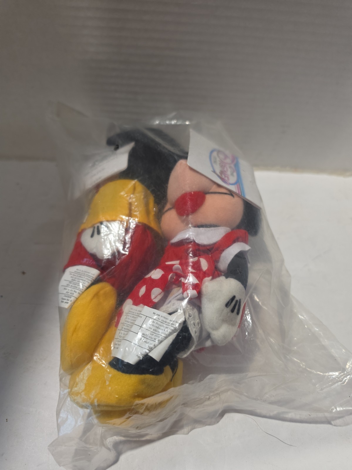 Vintage Disney Store Mickie And Minnie Mouse Nwt In Orgnial Plastic Vintage Disney Store Mickie And Minnie Mouse Nwt In Orgnial Plastic