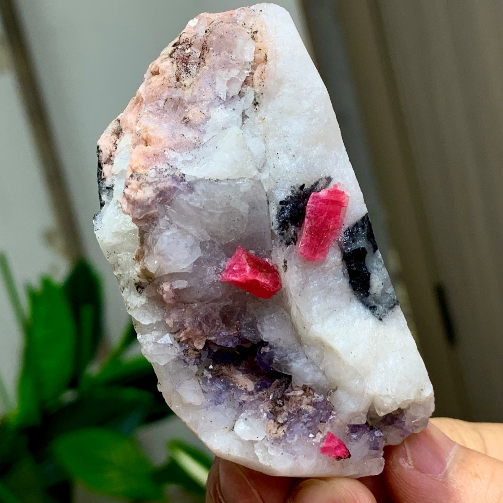 123G Natural Rhodochrosite amethyst Crystal Specimen Healing- Museum Grade 123G Natural Rhodochrosite amethyst Crystal Specimen Healing- Museum Grade