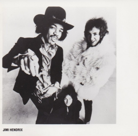 1981 Press Photo Rock Band Jimi Hendrix Experience in 1968