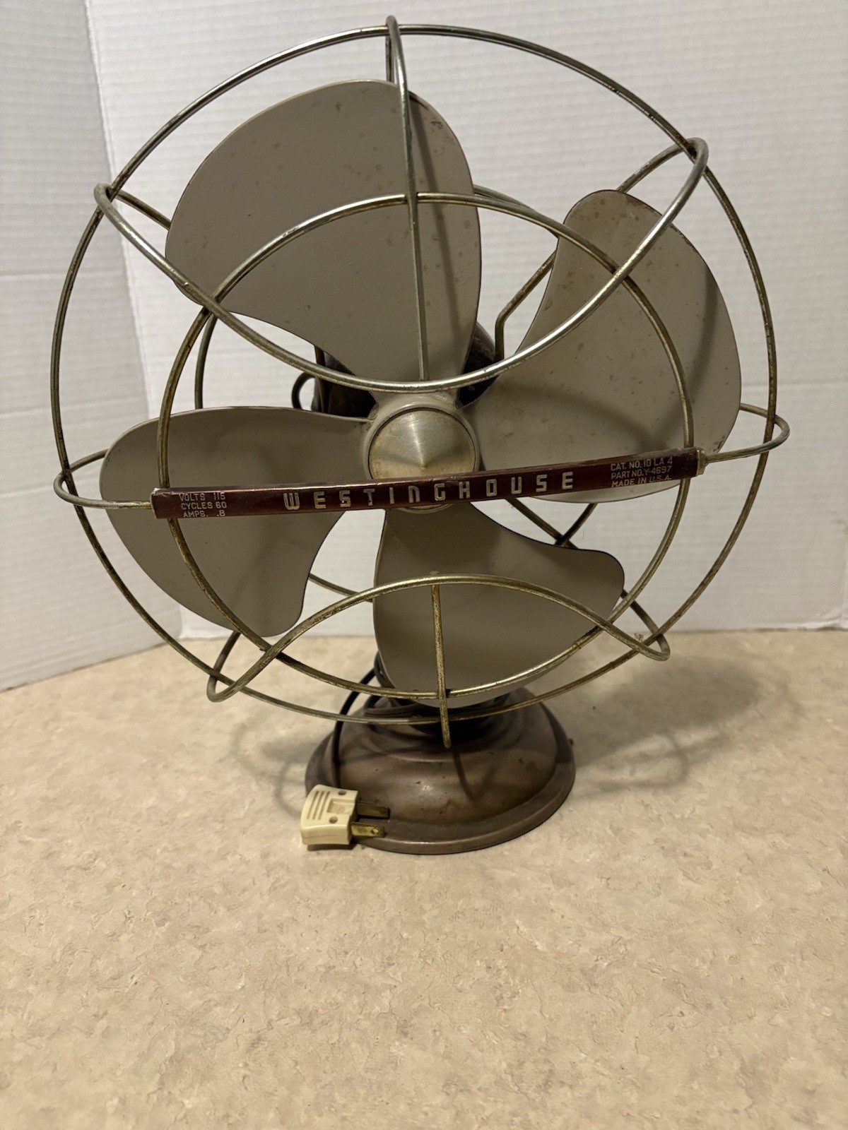 Vintage 1950s Westinghouse Lively Aire Fan Vintage 1950s Westinghouse Lively Aire Fan