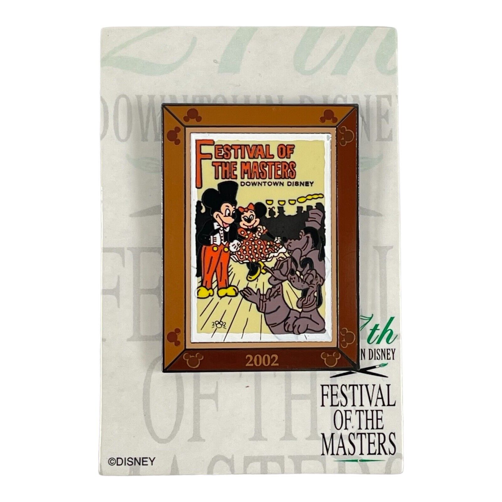Disney Trading Pin Festival of the Masters Downtown Disney Collectible 