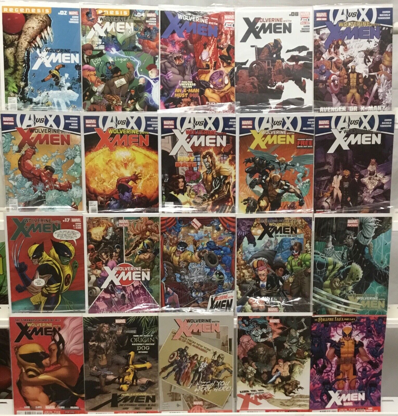Marvel Comics - Wolverine and the X-Men 1st Series - Comic Book Lot of 20 Issues