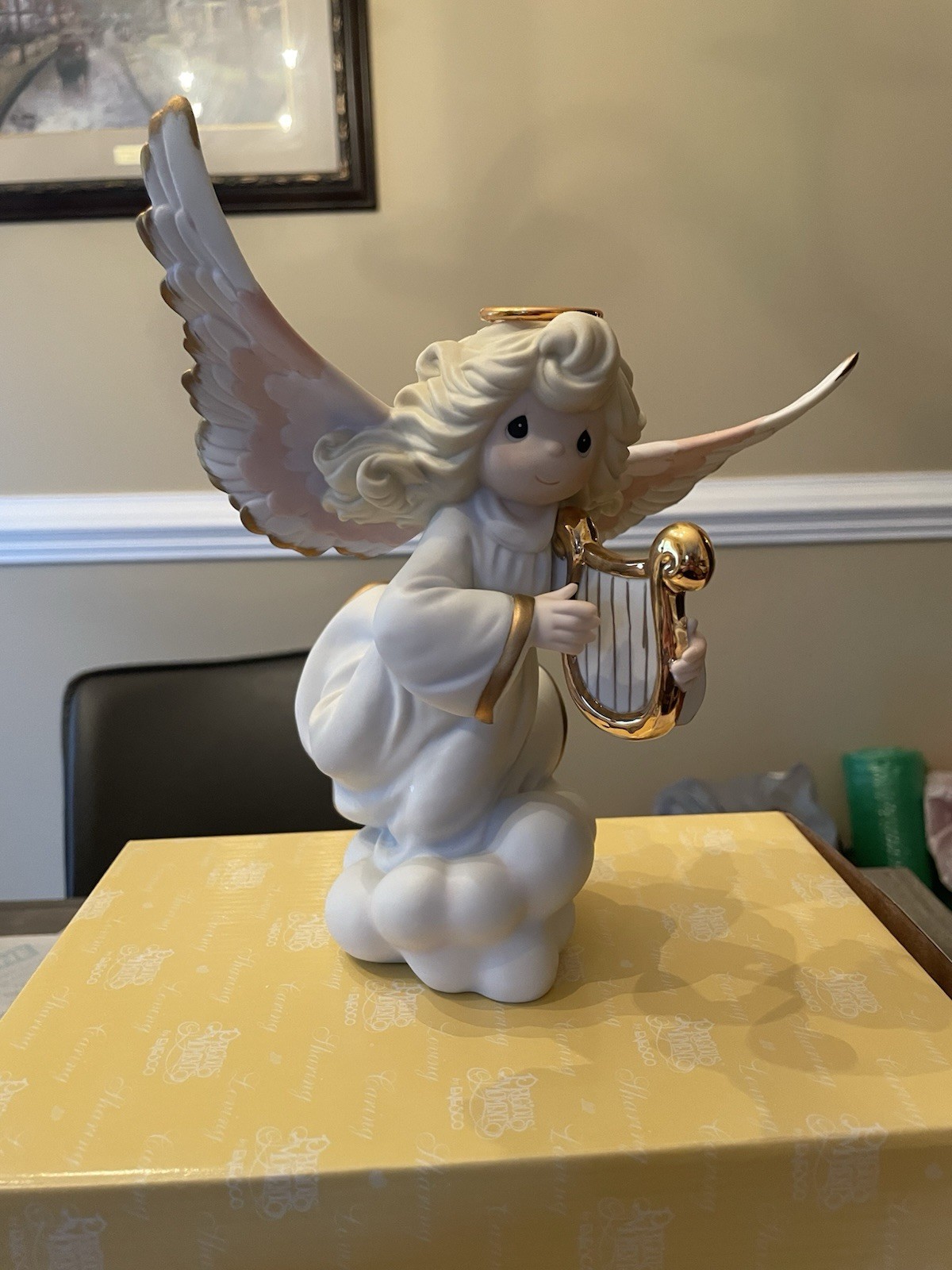 Precious Moments Faith is Heaven\'s Sweet Song #975893 Enesco 2001 Angel NIB MINT Precious Moments Faith is Heaven\'s Sweet Song #975893 Enesco 2001 Angel NIB MINT