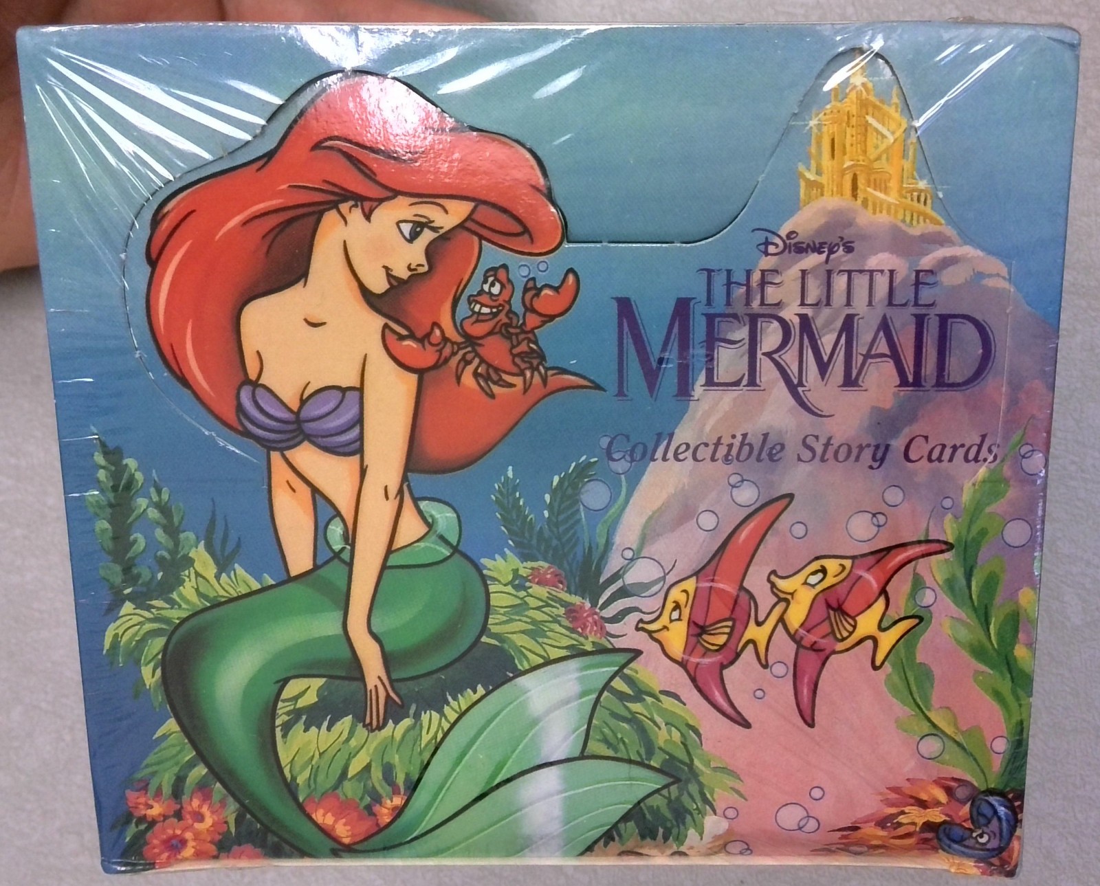 Disney's The Little Mermaid Collectible Story Cards Factory Sealed Box - 1991 Disney's The Little Mermaid Collectible Story Cards Factory Sealed Box - 1991