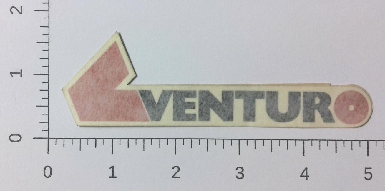 Vintage Venco Venturo Industries Cincinnati Ohio Advertising Sticker Decal