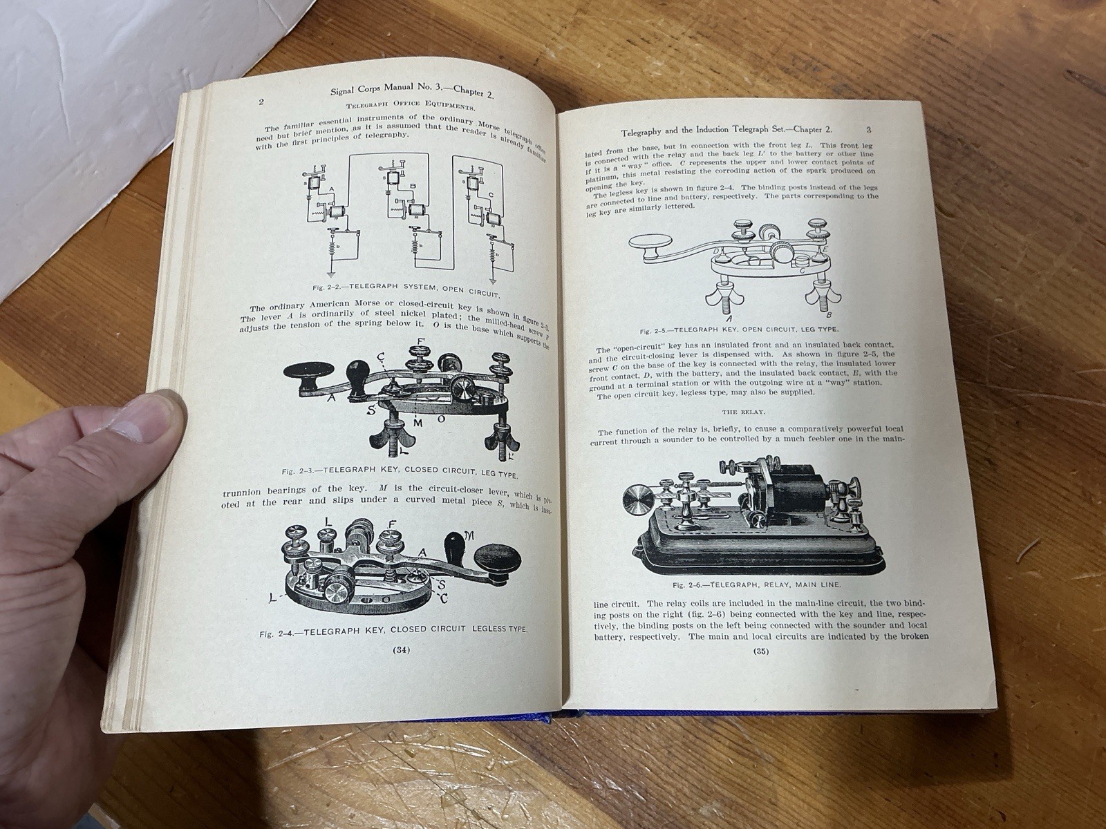 TECHNICAL EQUIPMENT OF THE SIGNAL CORPS 1916 Telegraph Telephone Vacuum Tube #3 TECHNICAL EQUIPMENT OF THE SIGNAL CORPS 1916 Telegraph Telephone Vacuum Tube #3