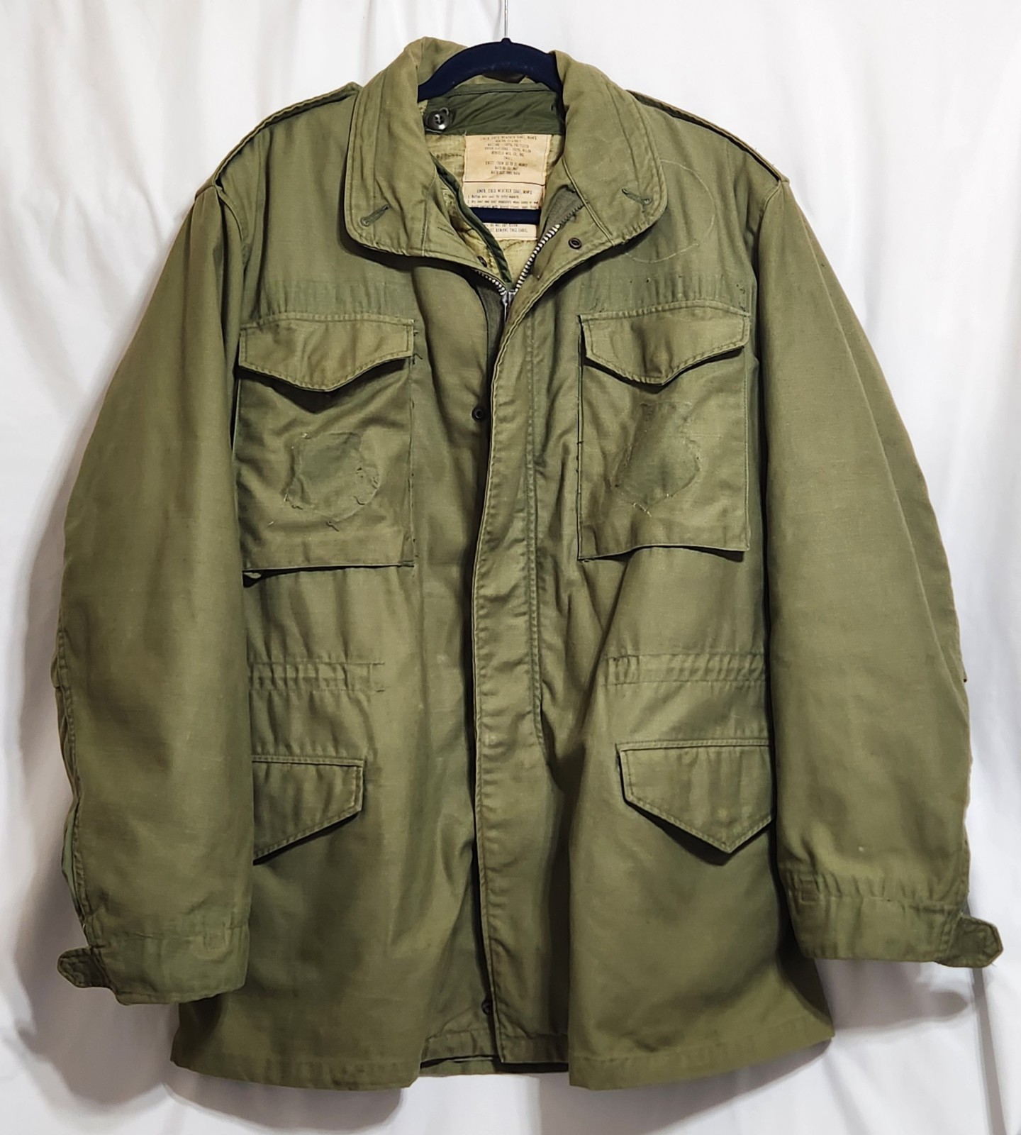 Vintage 1969 US Army M-65 Field Jacket With Liner Vietnam Era DSA-100-69-C-0818 Vintage 1969 US Army M-65 Field Jacket With Liner Vietnam Era DSA-100-69-C-0818