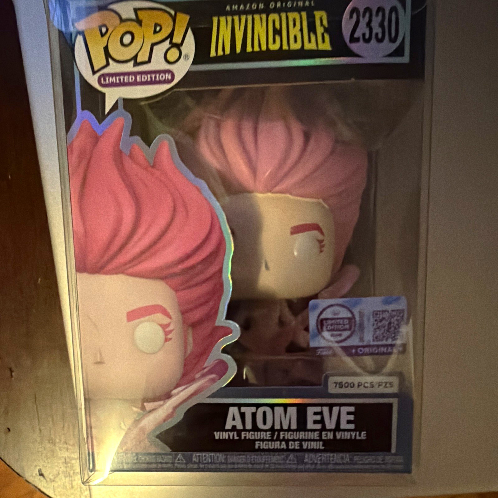 Funko Pop Limited Edition Invincible Atom Eve Vinyl Figure #2330 Funko Pop Limited Edition Invincible Atom Eve Vinyl Figure #2330