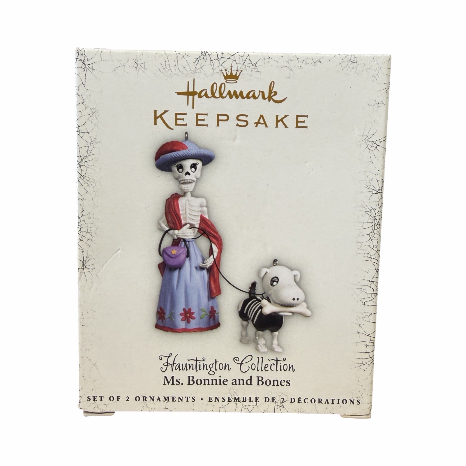 2005 Hallmark Ms. Bonnie and Bones Ornament - Hauntington Collection