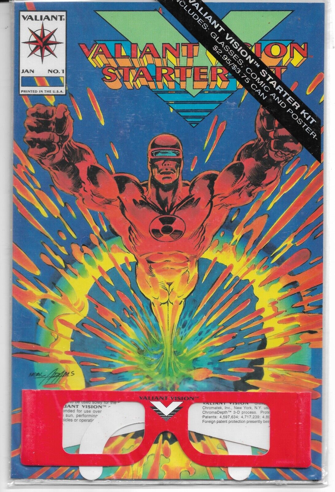 VALIANT VISION STARTER KIT #1 - 1993  Valiant Comics
