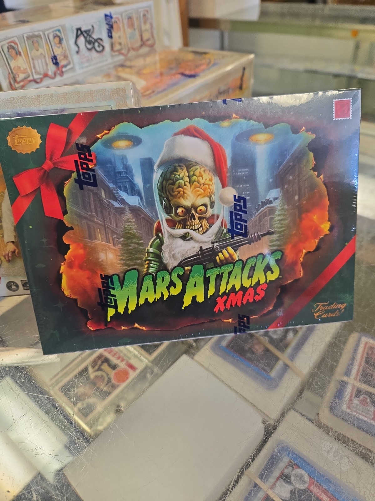 TOPPS MARS ATTACKS XMAS HOBBY BOX FACTORY SEALED 2026 Fasc TOPPS MARS ATTACKS XMAS HOBBY BOX FACTORY SEALED 2026 Fasc