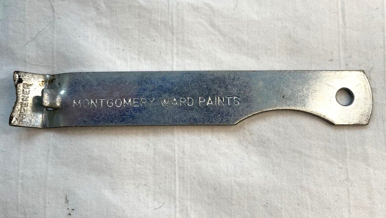 Vintage Montgomery Ward Paint Roller Cleaner Can Opener & Closer 4”