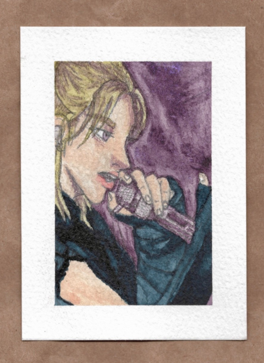 Aceo Original ink- fanart BTS park Jimin | 2.5x3.5 Artwork Aceo Original ink- fanart BTS park Jimin | 2.5x3.5 Artwork