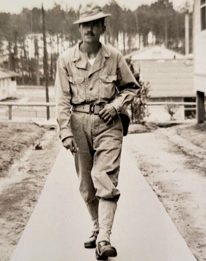 1942 WWII Soldier Dan in Uniform US Army Paratrooper 82nd Airborne Photo 1942 WWII Soldier Dan in Uniform US Army Paratrooper 82nd Airborne Photo
